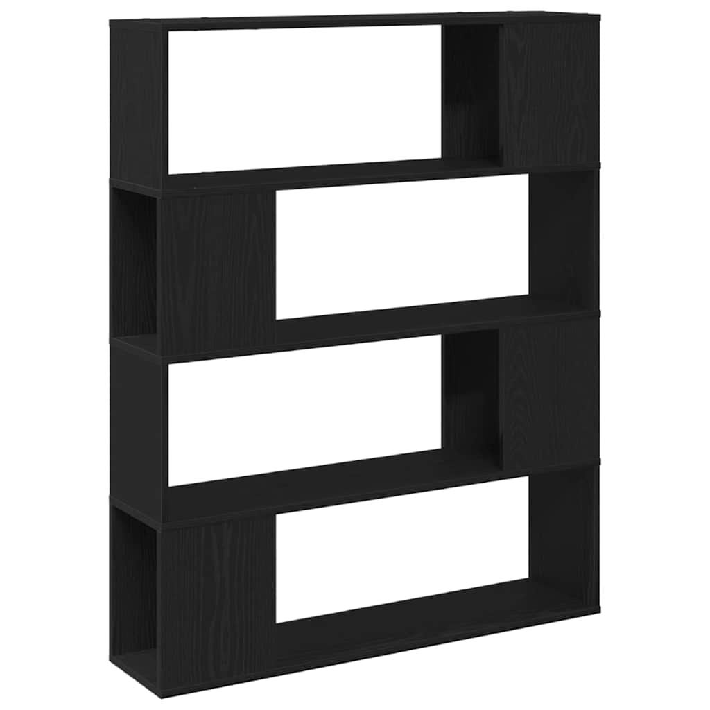 Unterhaltungszentrum Schwarz 100 x 24 x 124 cm Holzwerkstoff