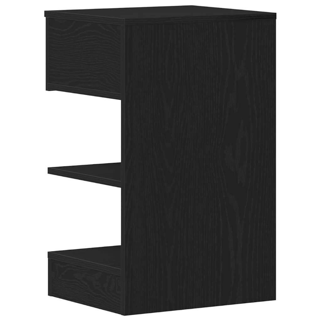 Nachttisch 2 pcs Schwarze Eiche 40 x 35 x 65 cm Holzwerkstoff