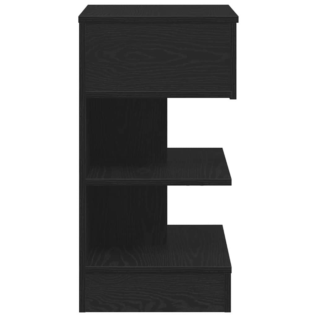 Nachttisch 2 pcs Schwarze Eiche 40 x 35 x 65 cm Holzwerkstoff