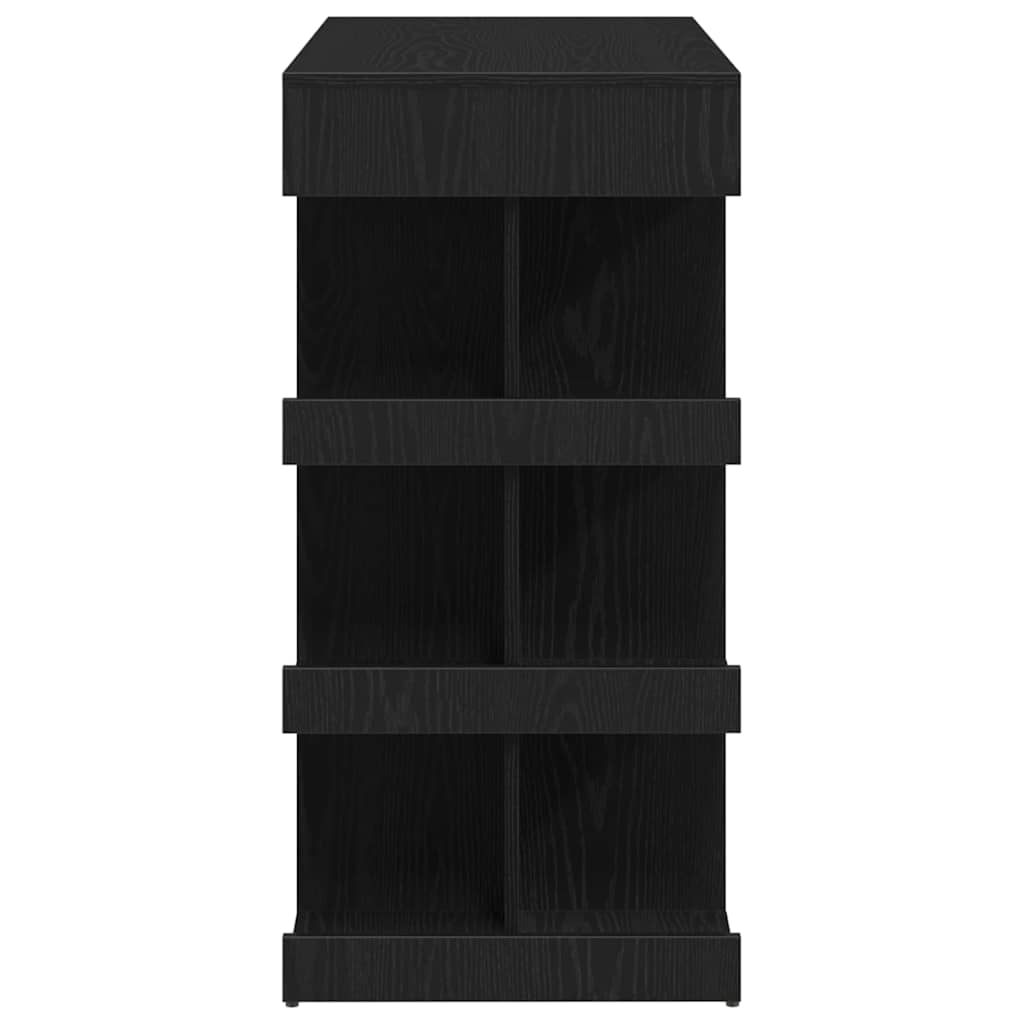 Bartisch Schwarze Eiche 100 x 48 x 101,5 cm Holzwerkstoff