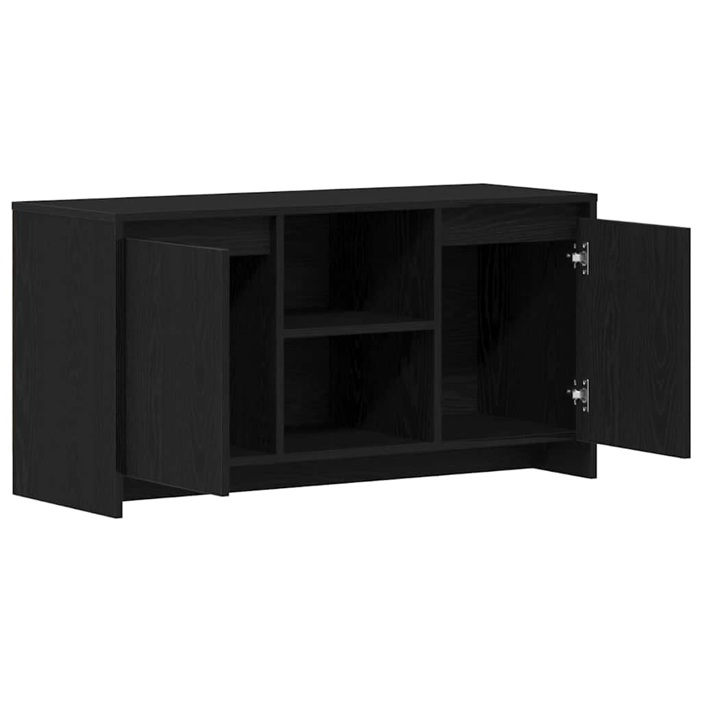 TV-Ständer Schwarz 102 x 37,5 x 52,5 cm Holzwerkstoff