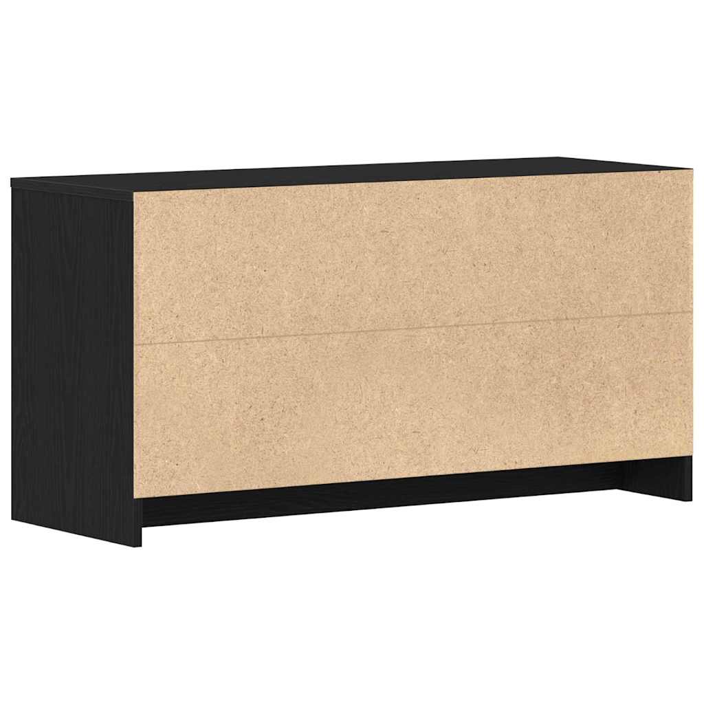 TV-Ständer Schwarz 102 x 37,5 x 52,5 cm Holzwerkstoff