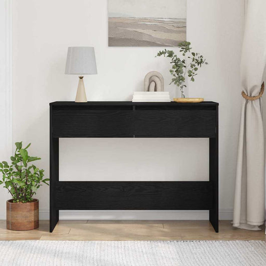 Konsolentisch Schwarze Eiche 100 x 35 x 76,5 cm Holzwerkstoff