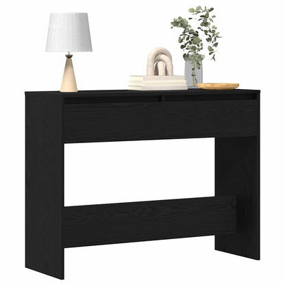 Konsolentisch Schwarze Eiche 100 x 35 x 76,5 cm Holzwerkstoff
