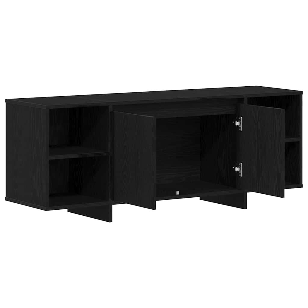 TV-Ständer Schwarz 120 x 30 x 40.5 cm Holzwerkstoff