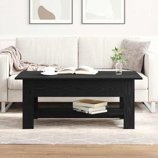 Couchtisch Schwarze Eiche 102 x 55 x 42 cm Holzwerkstoff