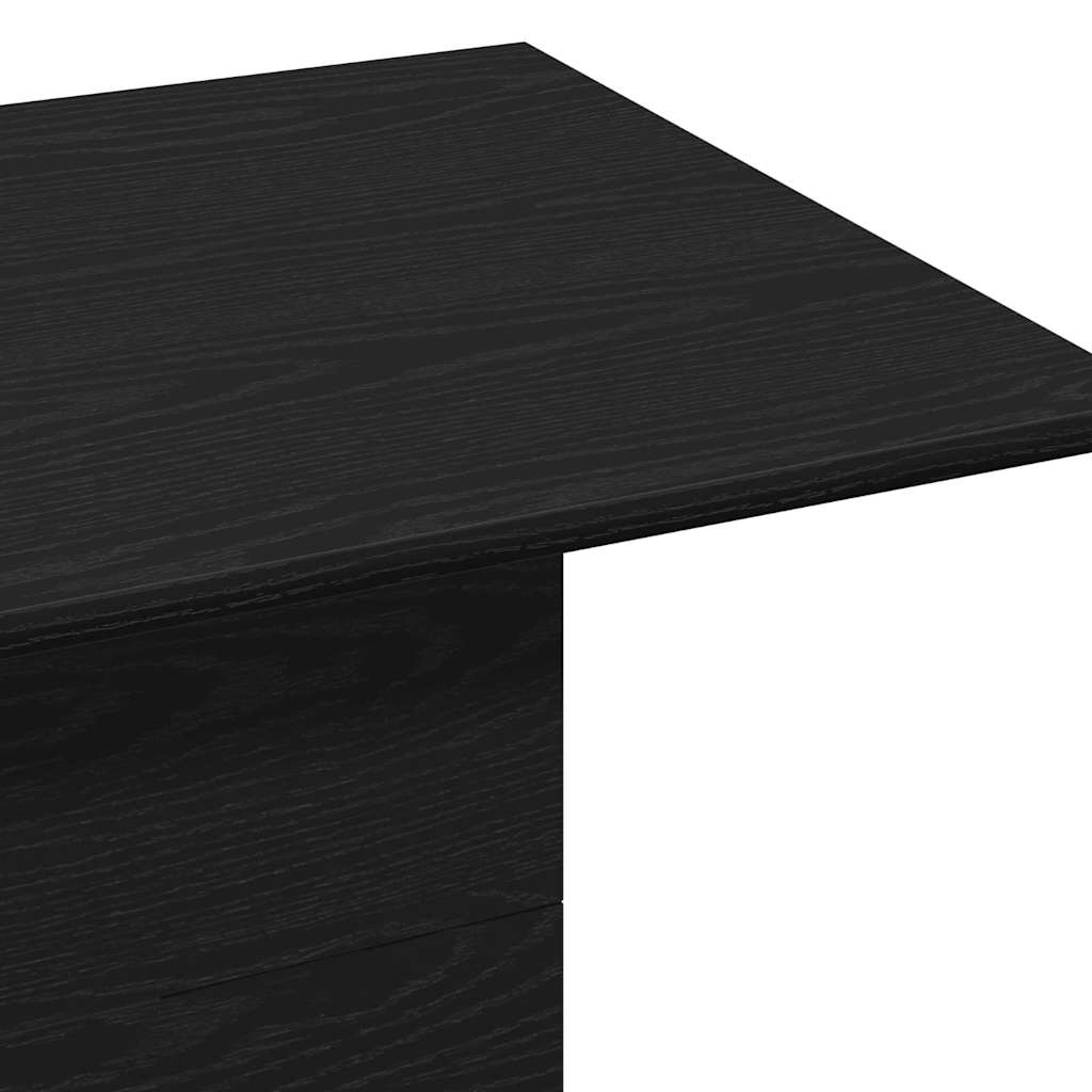 Couchtisch Schwarze Eiche 102 x 55.5 x 40 cm Holzwerkstoff