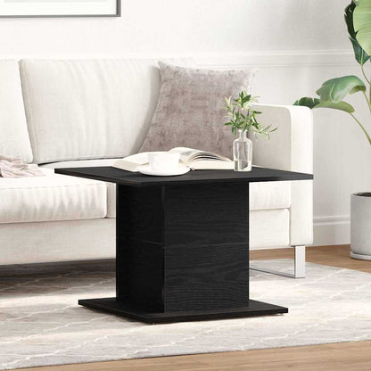 Couchtisch Schwarze Eiche 55.5 x 55.5 x 40 cm Holzwerkstoff