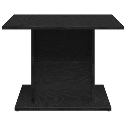 Couchtisch Schwarze Eiche 55.5 x 55.5 x 40 cm Holzwerkstoff