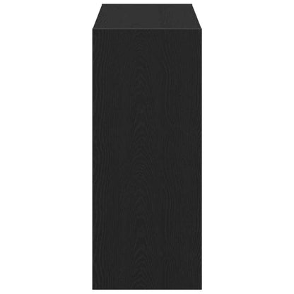 Bücherregal Schwarze Eiche 80 x 30 x 72 cm Holzwerkstoff