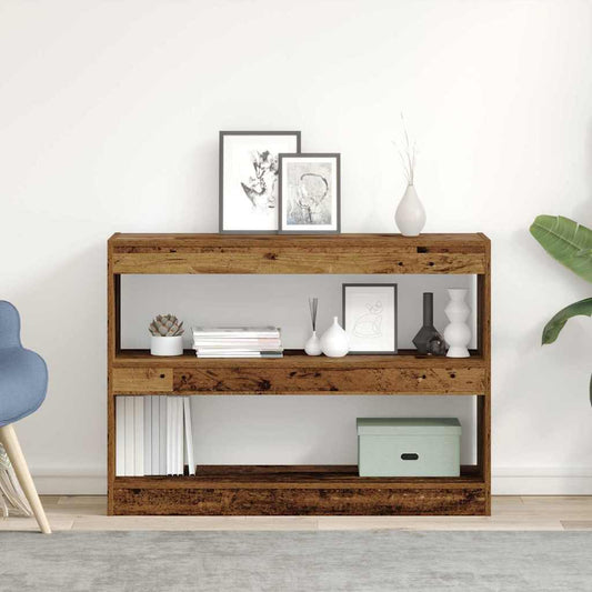 Bücherregal Altholz 100 x 30 x 72 cm Holzwerkstoff