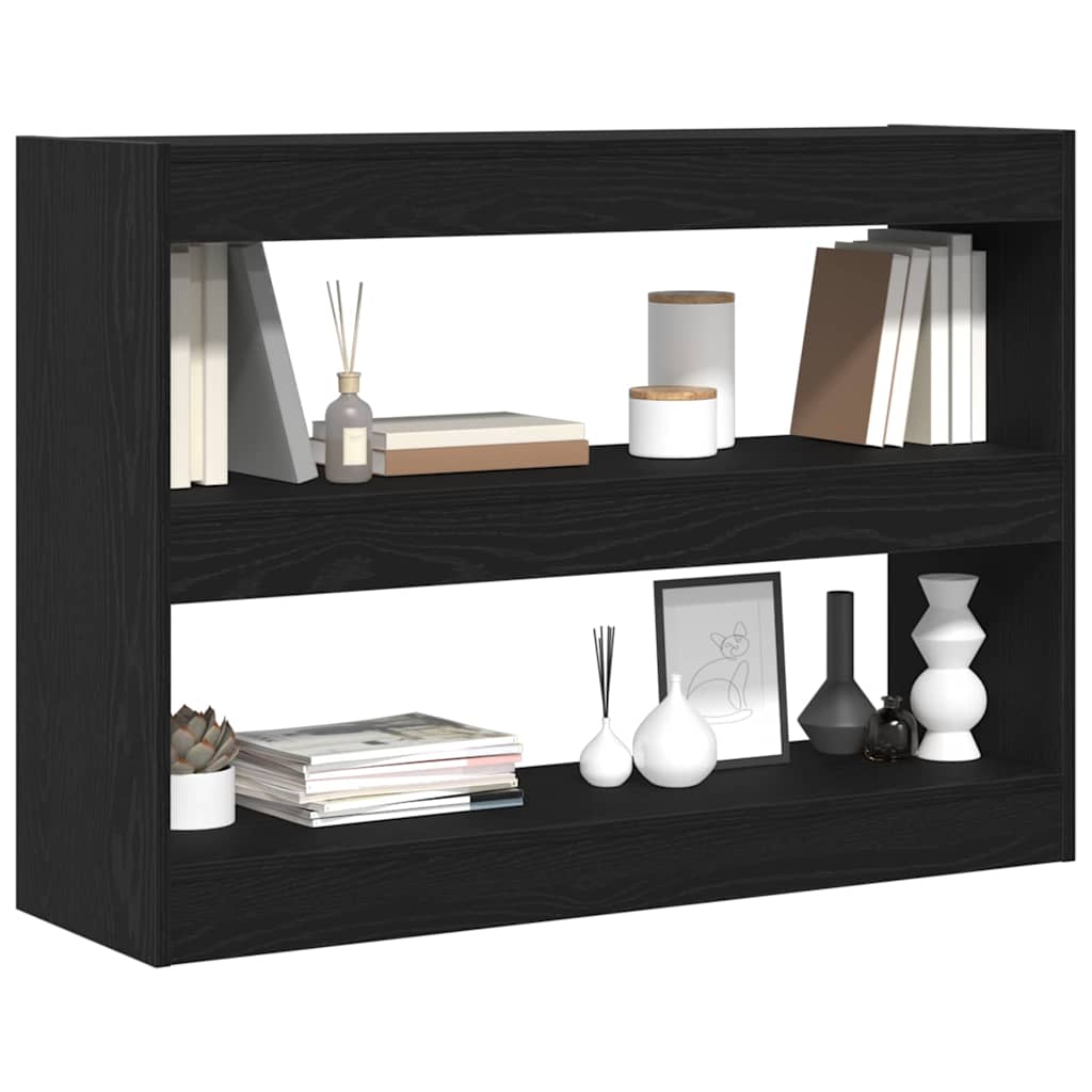 Bücherregal Schwarze Eiche 100 x 30 x 72 cm Holzwerkstoff