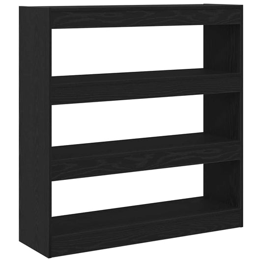 Bücherregal Schwarze Eiche 100 x 30 x 103 cm Holzwerkstoff