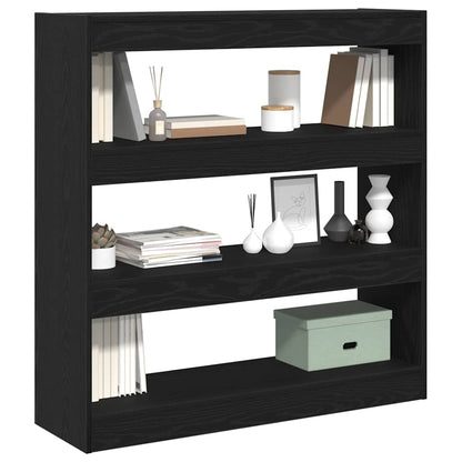 Bücherregal Schwarze Eiche 100 x 30 x 103 cm Holzwerkstoff