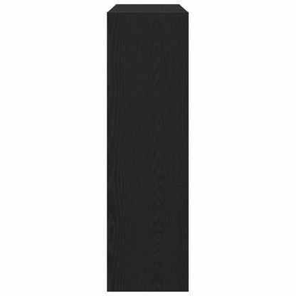 Bücherregal Schwarze Eiche 100 x 30 x 103 cm Holzwerkstoff