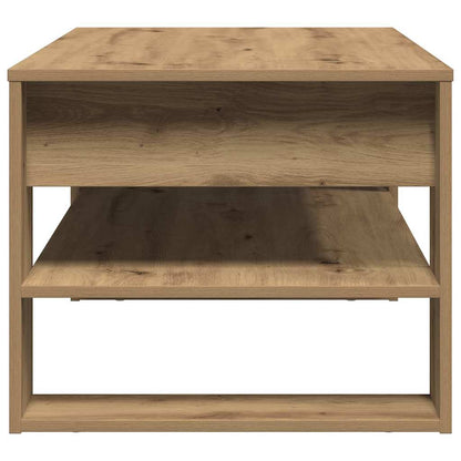 Couchtisch Eiche handwerklich 102 x 55 x 45 cm Holzwerkstoff