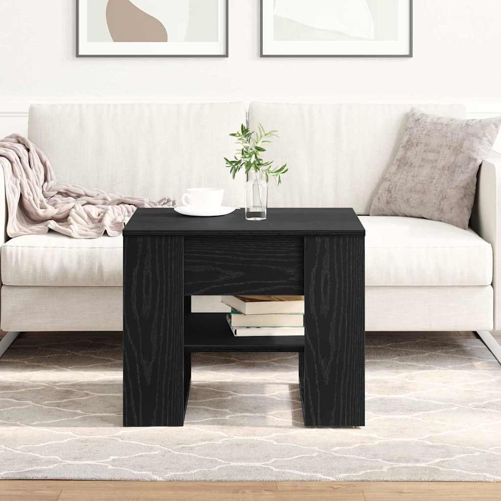Couchtisch Schwarze Eiche 55,5 x 55 x 45 cm Holzwerkstoff