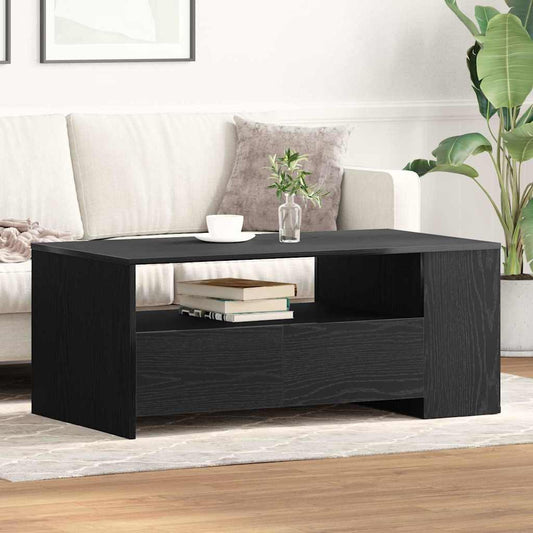 Couchtisch Schwarze Eiche 102 x 55 x 43,5 cm Holzwerkstoff