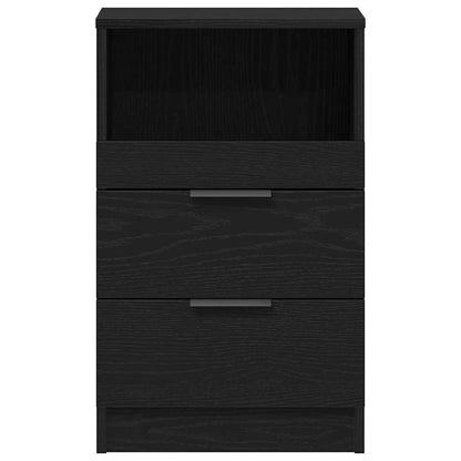 Nachttisch Schwarze Eiche 40 x 35 x 65 cm Holzwerkstoff