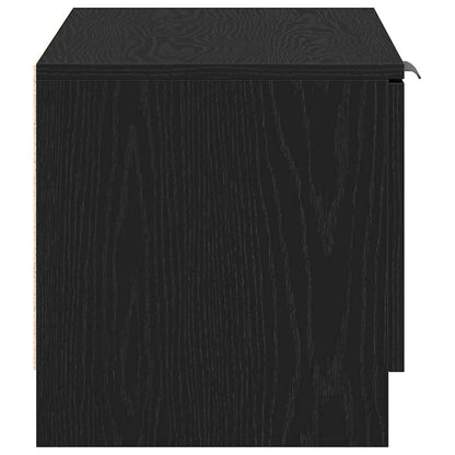 TV-Schränk Schwarz 80 x 35 x 36.5 cm Holzwerkstoff