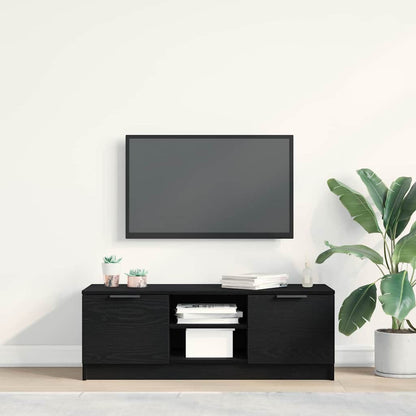 TV-Schränk Schwarz 102 x 35 x 36.5 cm Holzwerkstoff