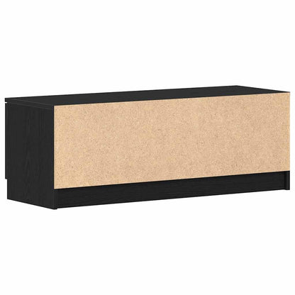 TV-Schränk Schwarz 102 x 35 x 36.5 cm Holzwerkstoff