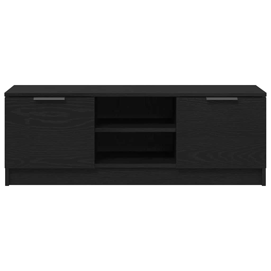 TV-Schränk Schwarz 102 x 35 x 36.5 cm Holzwerkstoff