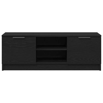 TV-Schränk Schwarz 102 x 35 x 36.5 cm Holzwerkstoff