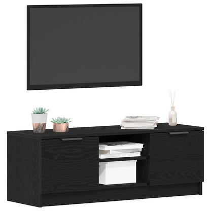TV-Schränk Schwarz 102 x 35 x 36.5 cm Holzwerkstoff