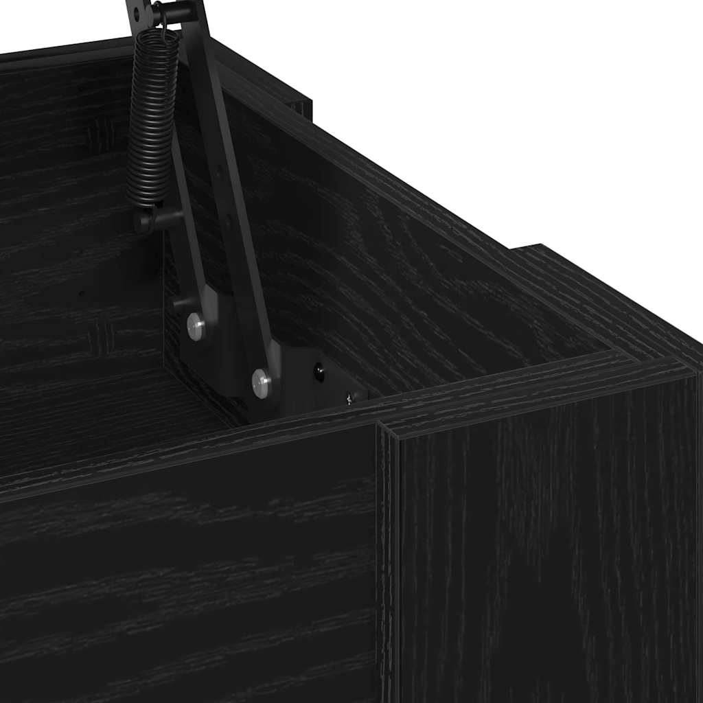 Couchtisch Schwarze Eiche 79 x 49 x 41 cm Holzwerkstoff