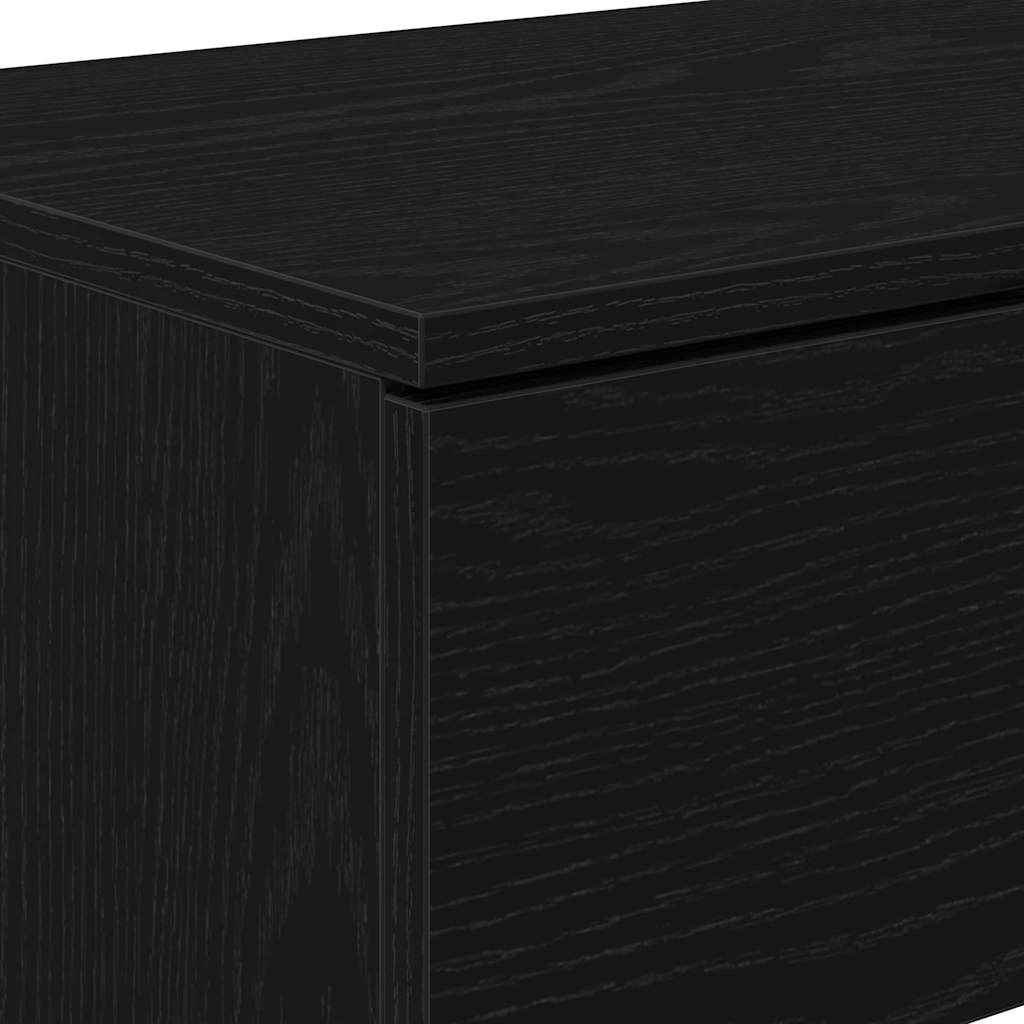 Konsolentisch Schwarze Eiche 90 x 36 x 75 cm Holzwerkstoff