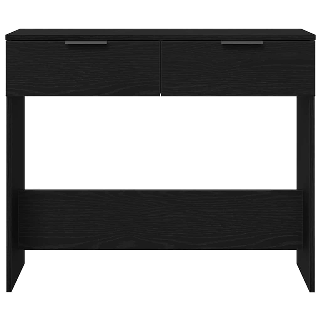 Konsolentisch Schwarze Eiche 90 x 36 x 75 cm Holzwerkstoff