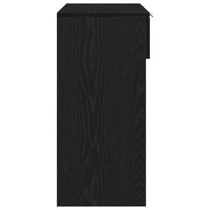 Konsolentisch Schwarze Eiche 90 x 36 x 75 cm Holzwerkstoff