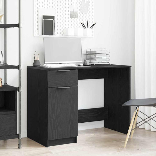 Schreibtisch Schwarze Eiche 100 x 50 x 75 cm Holzwerkstoff