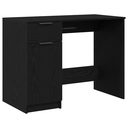 Schreibtisch Schwarze Eiche 100 x 50 x 75 cm Holzwerkstoff