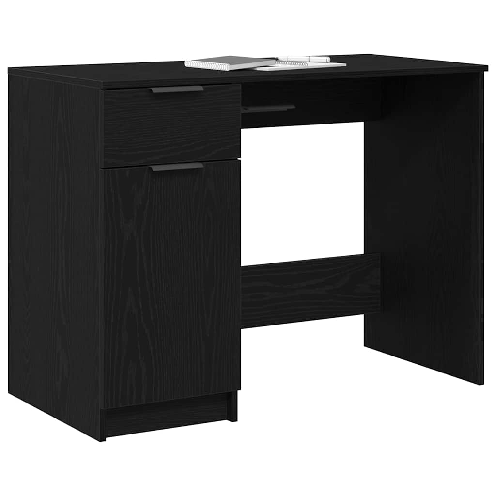 Schreibtisch Schwarze Eiche 100 x 50 x 75 cm Holzwerkstoff