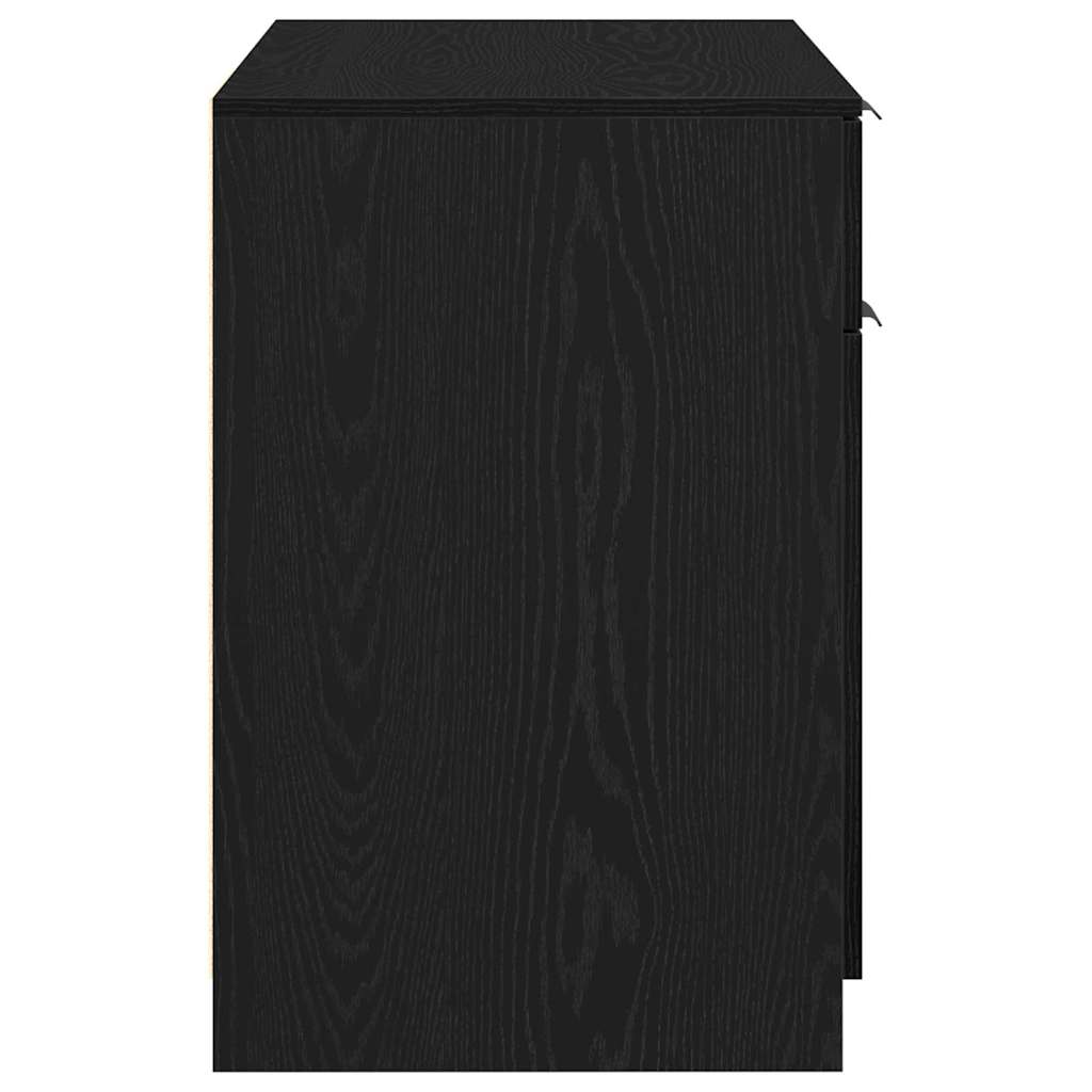 Schreibtisch Schwarze Eiche 100 x 50 x 75 cm Holzwerkstoff