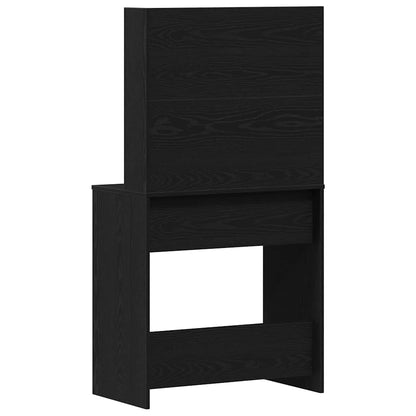 Schminktisch Schwarze Eiche 74.5 x 40 x 141 cm Holzwerkstoff