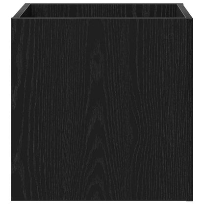 Blumentopfschachtel Schwarze Eiche 40 x 40 x 40 cm