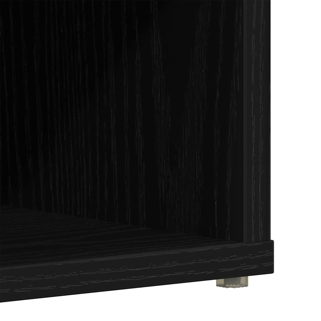 Schuhschrank Schwarze Eiche 52 x 30 x 50.5 cm Holzwerkstoff