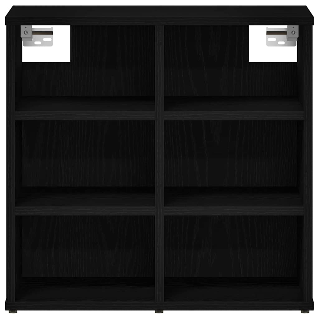 Schuhschrank Schwarze Eiche 52 x 30 x 50.5 cm Holzwerkstoff
