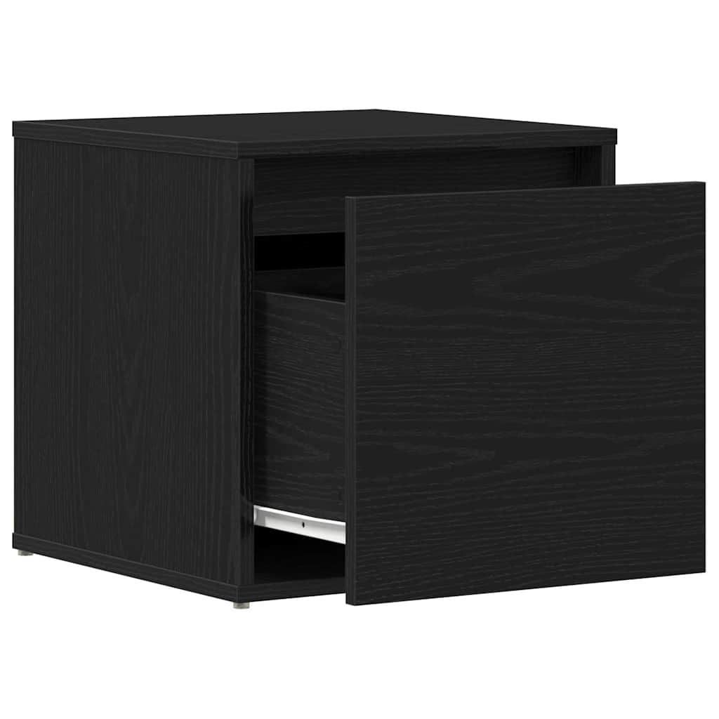 Kommode Schwarze Eiche 40,5 x 40 x 40 cm Holzwerkstoff