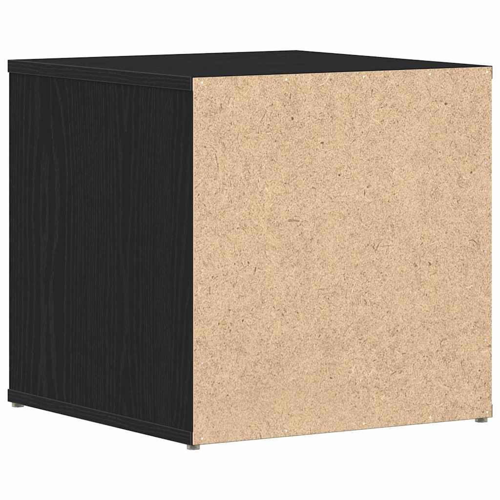 Kommode Schwarze Eiche 40,5 x 40 x 40 cm Holzwerkstoff