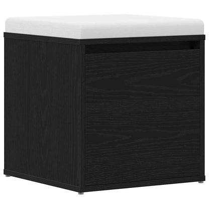 Kommode Schwarze Eiche 40,5 x 40 x 40 cm Holzwerkstoff