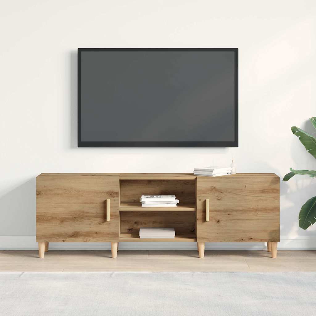 TV-Schrank Eiche handwerklich 150 x 30 x 50 cm Holzwerkstoff