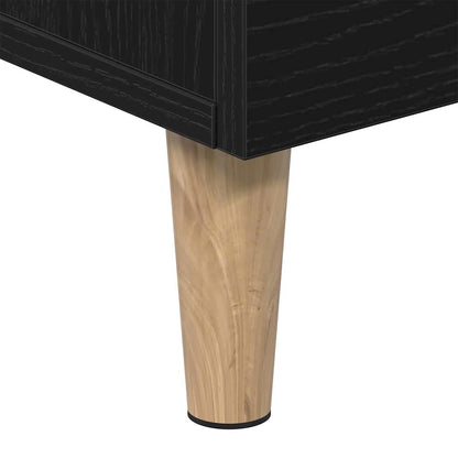 TV-Schrank Schwarze Eiche 150 x 30 x 50 cm Holzwerkstoff