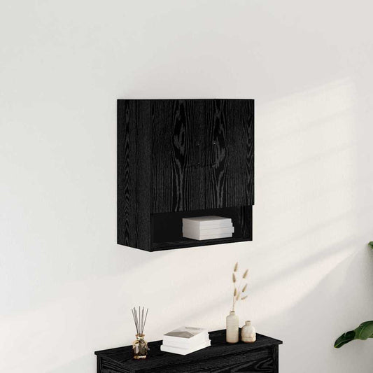 Wandschrank Schwarze Eiche 60 x 30 x 70 cm Holzwerkstoff