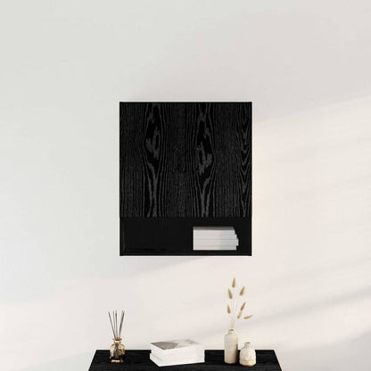 Wandschrank Schwarze Eiche 60 x 30 x 70 cm Holzwerkstoff