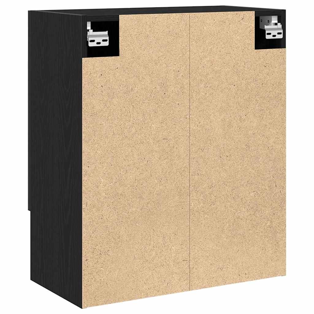 Wandschrank Schwarze Eiche 60 x 30 x 70 cm Holzwerkstoff