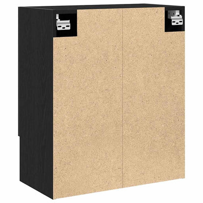 Wandschrank Schwarze Eiche 60 x 30 x 70 cm Holzwerkstoff